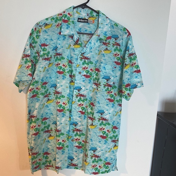 ambsn california button shirt 👕 - Picture 1 of 4